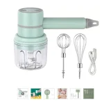 Mixer electric de bucatarie portabil fără fir cu 3 viteze wireless incarcare USB