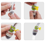 Set 3 x filtru de apa universal cu 5 straturi de filtrare