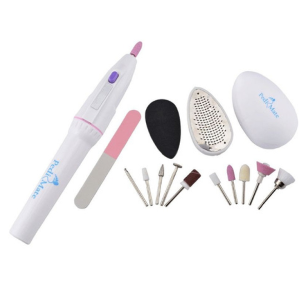 Set manichiură și pedichiură Pedi Mate, 18 piese