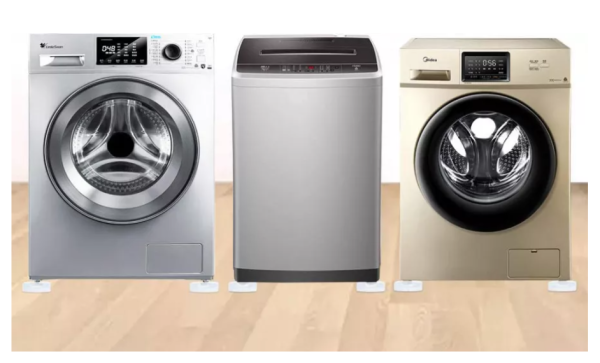 Set 4 picioruse antivibratie pentru masina de spalat,silicon transparent