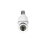 Camera Supraveghere tip bec WI-FI, HD 1080P, Smart-Bulb, cu Senzor de Miscare