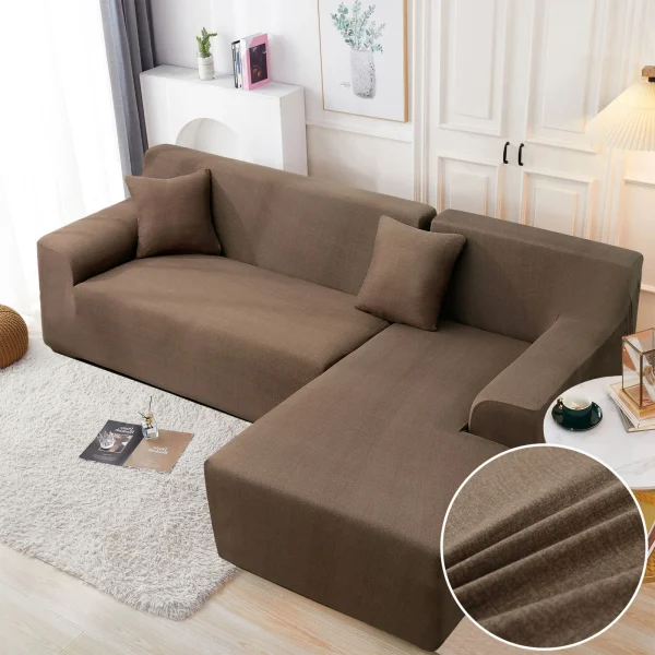 Set Huse Elastice Pentru Coltar- Maro