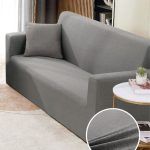 Husa Elastica pentru Canapea 2 locuri - Gri