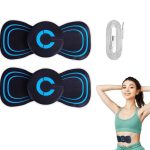 Mini aparat de masaj electric portabil, amelioreaza durerea, 1+1 6 Mini aparat de masaj electric portabil, amelioreaza durerea, 1+1