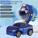 Masinuta cu telecomanda tip ceas - ALBASTRU