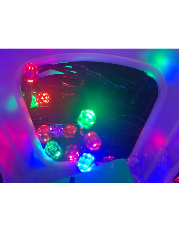 Instalatie de Craciun rola 100m led-uri model V8 diamant - diverse culori