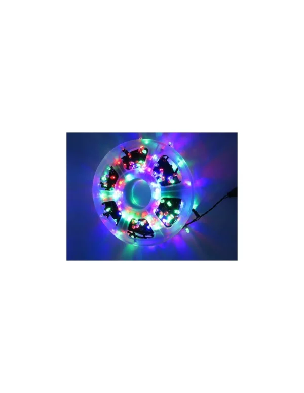 Instalatie de Craciun rola 100m led-uri model V8 diamant - diverse culori