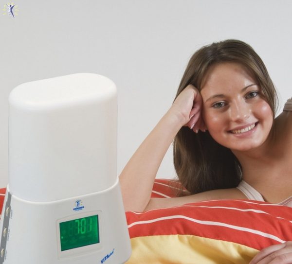 Ceas LCD cu alarama, lampa led si Radio