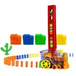 Tren Electric Domino cu Lumini si Sunete