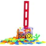 Tren Electric Domino cu Lumini si Sunete