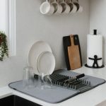 COVORAS PLIABIL, USCATOR VASE CU SUPORT PENTRU FARFURII SI TACAMURI