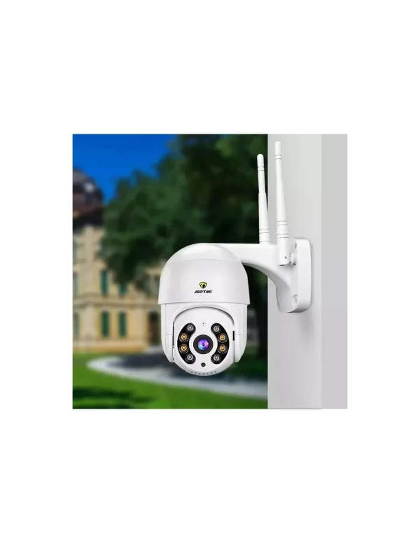 Oferta 1+1 Camera Smart Jortan full color IP vizualizare live aplicatie, Wifi 360 grade cu senzor de miscare si infrarosu rezistanta la apa