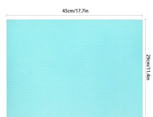 Set 6 covorase pentru frigider, Lavabile, 45x30cm, Multicolor