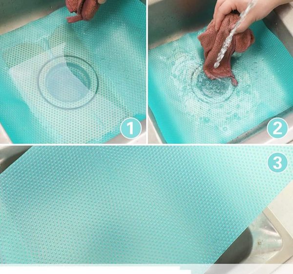 Set 6 covorase pentru frigider, Lavabile, 45x30cm, Multicolor