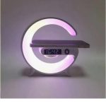 Boxa cu incarcare wireless RGB, GlowSync cu ceas, 16 cm