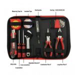 TRUSA DE SCULE CU 18 PIESE IN HUSA TEXTILA