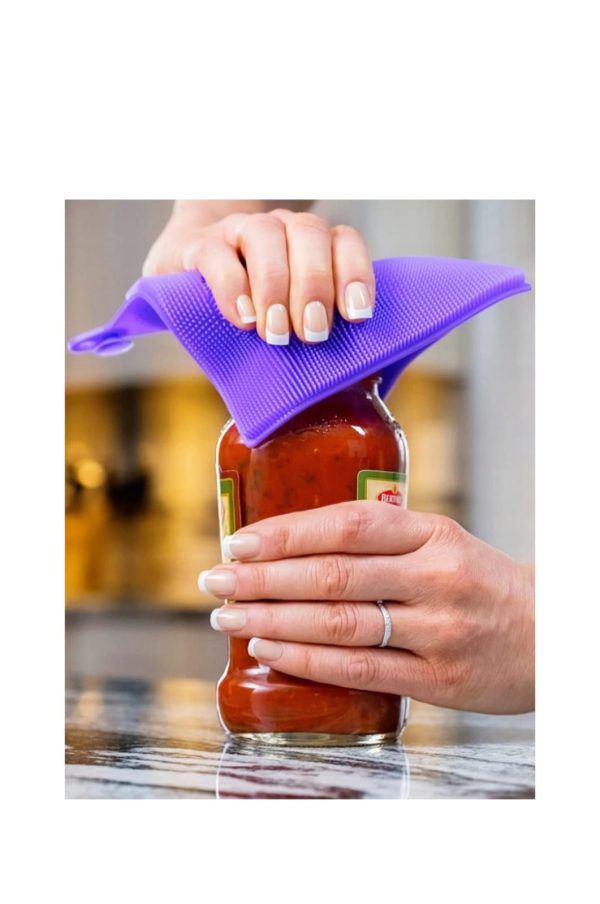 Set 3 bureti de vase, Silicon, Multicolor