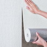 Set 2x Rola Tapet 3D Autoadeziv, Design In Relief, Culoare Gri, Dimensiune 280 x 50 cm, 2.4 mm