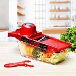 Aparat de vidat si sigilat cu pungi incluse + Razatoare Pentru Legume Si Fructe 6 In 1