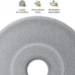 Mop Rotativ Forma Rotunda cu Galeata 5 L+ 3 Lavete Microfibra