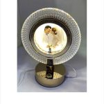 Veioza Rotunda Eleganta cu un design contemporan, 3 Tipuri de lumina