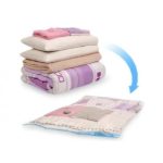 Set 12 Saci Vidat Transparenti pentru Depozitare, 60X80 cm