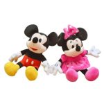 Set 2 plusuri Mickey si Minnie Mouse 25 cm