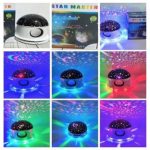 Lampa Rotativa Proiector de Stele cu Boxa si Bluetooth