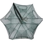 Plasa/Capcana de pescuit pliabila tip umbrela cu 6 intrari