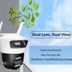 Camera Supraveghere DUBLA JORTAN 3+3mp - Fixa si Mobila, WIFI, Exterior IP66, Card 32GB Cadou