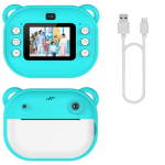 Aparat Foto Mini Copii,1300mAh, 1080P, , Imprimare cu un singur clic